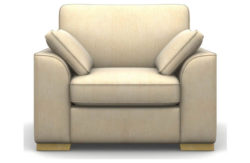 Heart of House Lincoln Fabric Chair - Beige